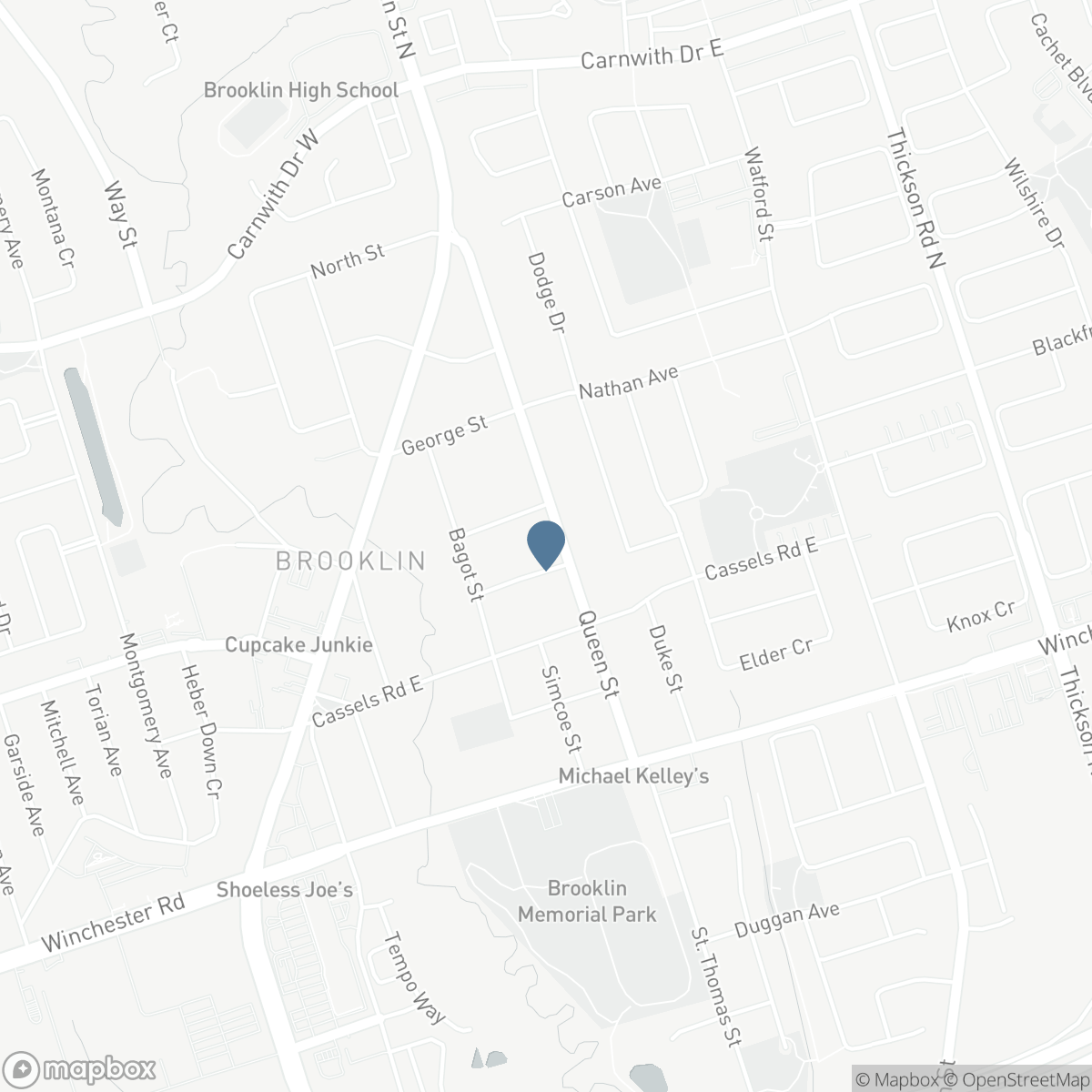 56 QUEEN STREET, Whitby, Ontario L1M 1C4